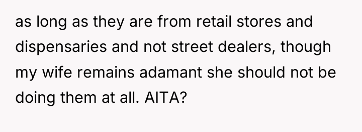 as long as they are from retail stores and dispensaries...