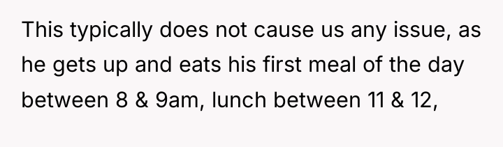 This typically does not cause us any issue, as he...