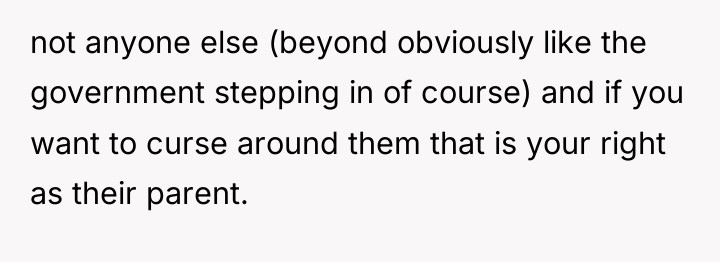 not anyone else (beyond obviously like the government stepping in...