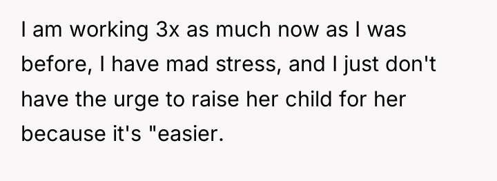 I am working 3x as much now as I was...