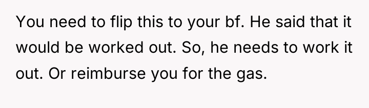 You need to flip this to your bf. He said...