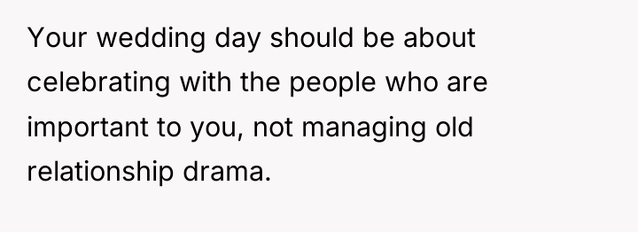 Your wedding day should be about celebrating with the people...