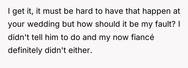 I get it, it must be hard to have that...