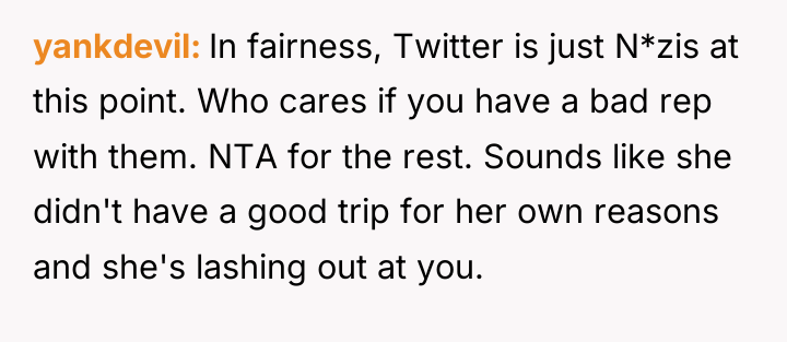 yankdevil In fairness, Twitter is just N*zis at this point....