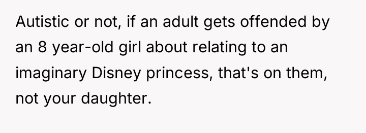 Autistic or not, if an adult gets offended by an...
