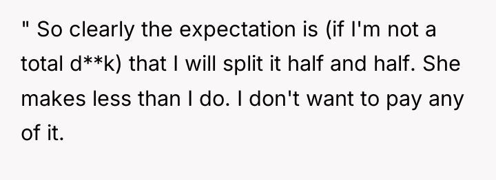 " So clearly the expectation is (if I'm not a...
