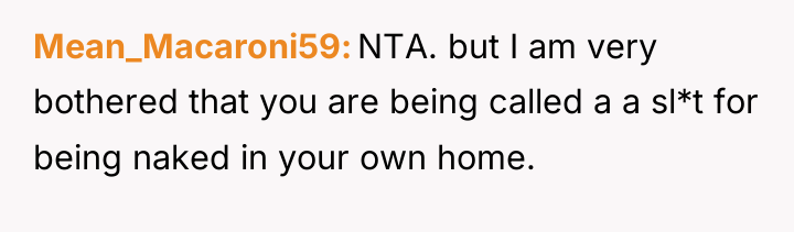 Mean_Macaroni59 NTA. but I am very bothered that you are...