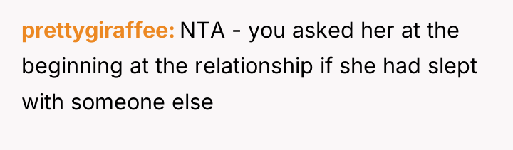 prettygiraffee NTA - you asked her at the beginning at...