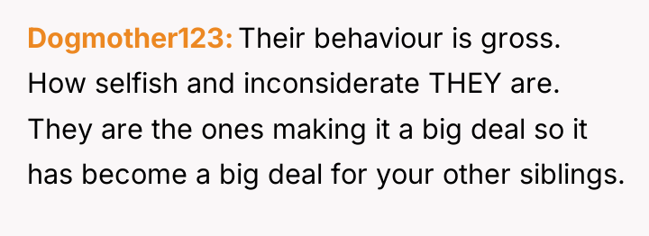 Dogmother123 Their behaviour is gross. How selfish and inconsiderate THEY...
