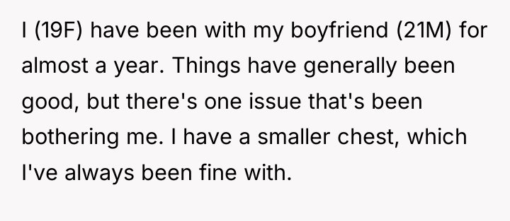 I (19F) have been with my boyfriend (21M) for almost...