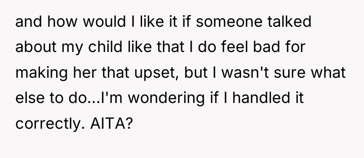 and how would I like it if someone talked about...