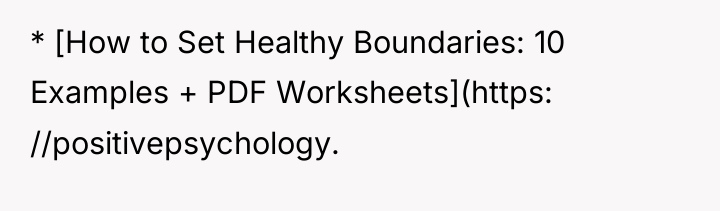* [How to Set Healthy Boundaries: 10 Examples + PDF...