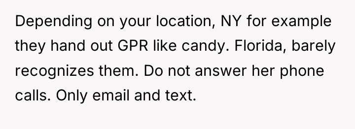 Depending on your location, NY for example they hand out...