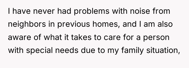 I have never had problems with noise from neighbors in...
