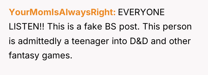 YourMomIsAlwaysRight EVERYONE LISTEN!! This is a fake BS post. This...