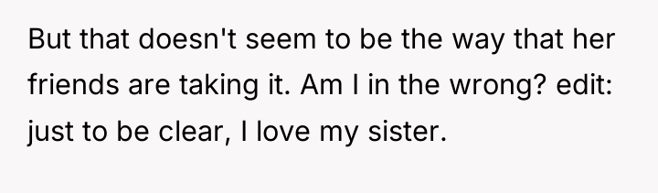 But that doesn't seem to be the way that her...