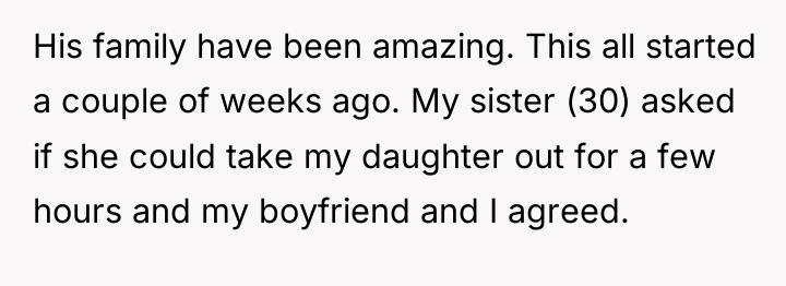 His family have been amazing. This all started a couple...