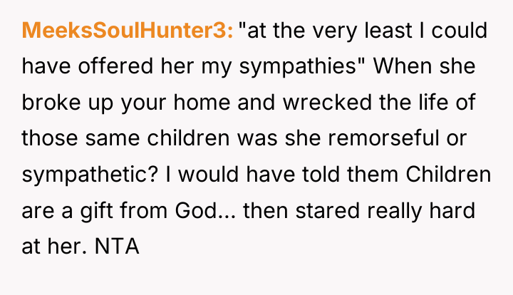 MeeksSoulHunter3 "at the very least I could have offered her...