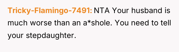 Tricky-Flamingo-7491 NTA Your husband is much worse than an a*shole....