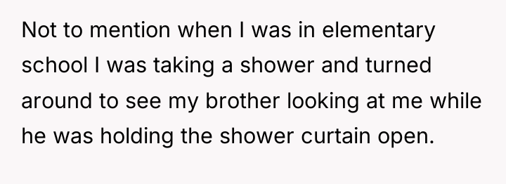 Not to mention when I was in elementary school I...
