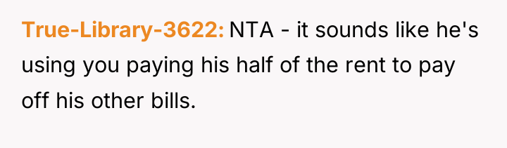 True-Library-3622 NTA - it sounds like he's using you paying...