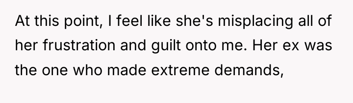 At this point, I feel like she's misplacing all of...