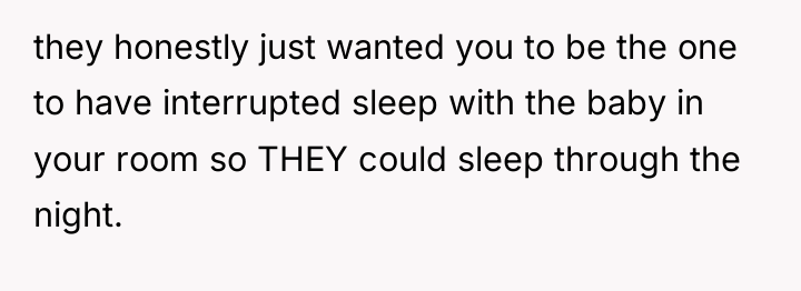 they honestly just wanted you to be the one to...