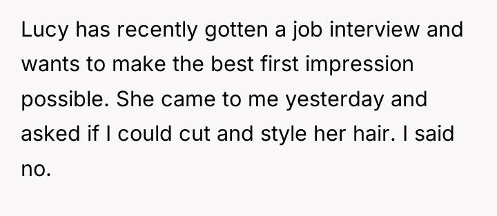Lucy has recently gotten a job interview and wants to...