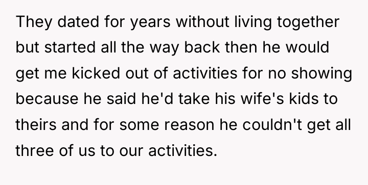 They dated for years without living together but started all...