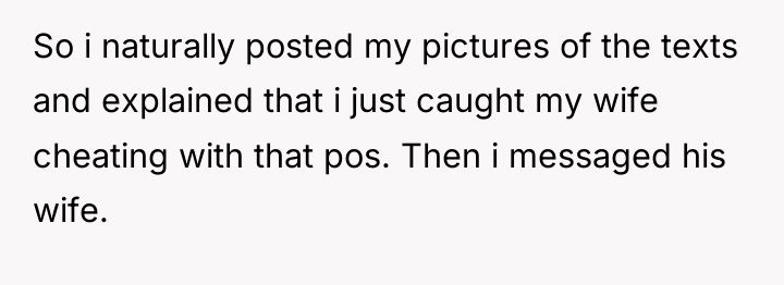 So i naturally posted my pictures of the texts and...