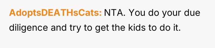 AdoptsDEATHsCats NTA. You do your due diligence and try to...