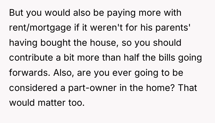 But you would also be paying more with rent/mortgage if...