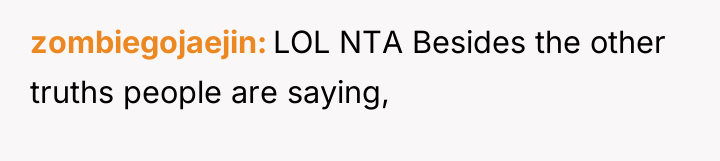 zombiegojaejin LOL NTA Besides the other truths people are saying,