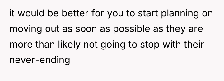 it would be better for you to start planning on...