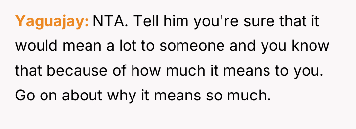 Yaguajay NTA. Tell him you're sure that it would mean...