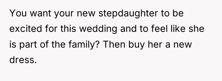 You want your new stepdaughter to be excited for this...