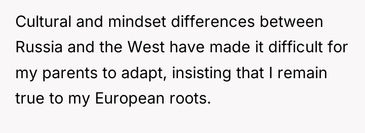 Cultural and mindset differences between Russia and the West have...
