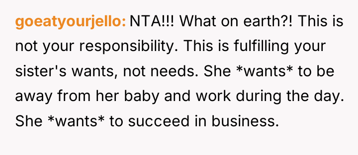 goeatyourjello NTA!!! What on earth?! This is not your responsibility....