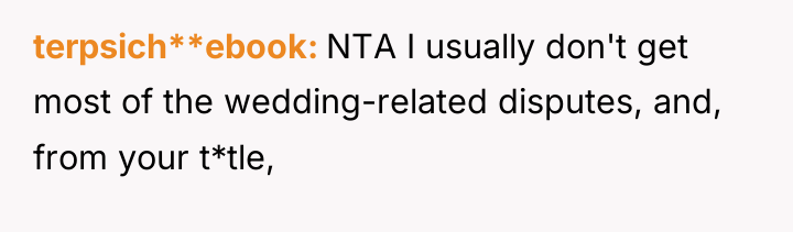 terpsich**ebook NTA I usually don't get most of the wedding-related...