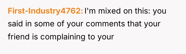 First-Industry4762 I'm mixed on this: you said in some of...