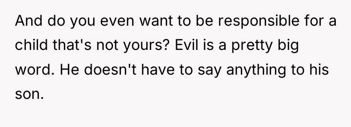 And do you even want to be responsible for a...