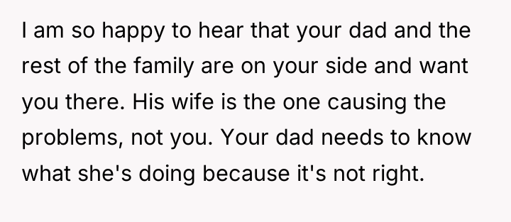 I am so happy to hear that your dad and...