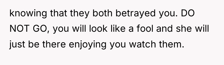 knowing that they both betrayed you. DO NOT GO, you...