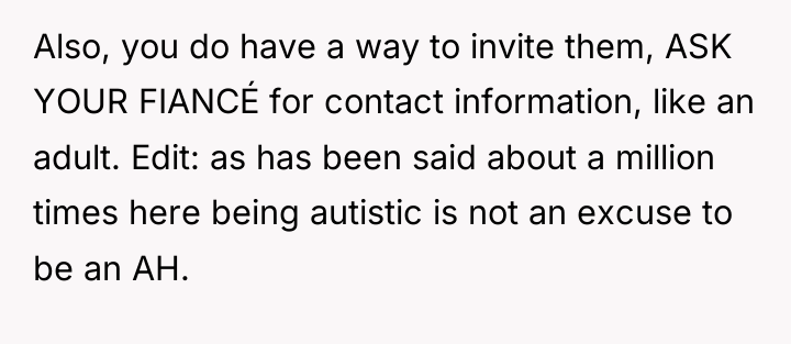 Also, you do have a way to invite them, ASK...