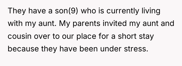 They have a son(9) who is currently living with my...