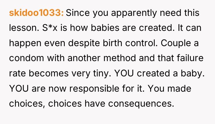 skidoo1033 Since you apparently need this lesson. S*x is how...