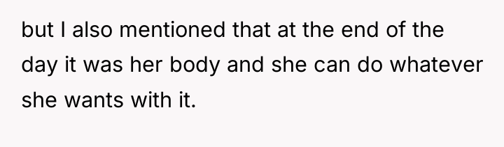 but I also mentioned that at the end of the...