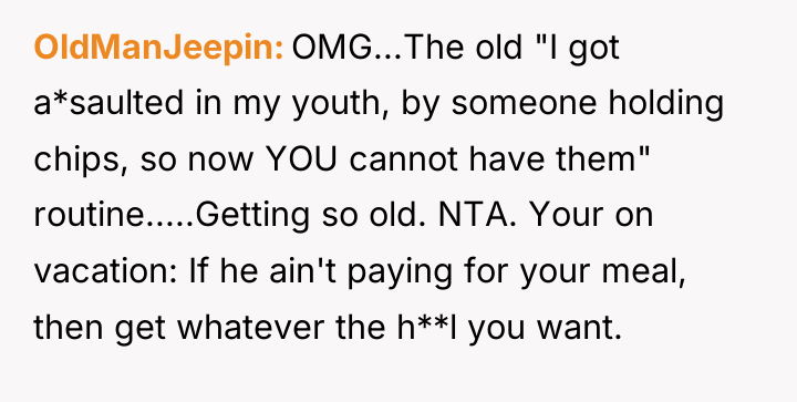 OldManJeepin OMG...The old "I got a*saulted in my youth, by...