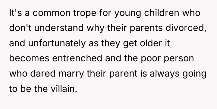 It's a common trope for young children who don't understand...