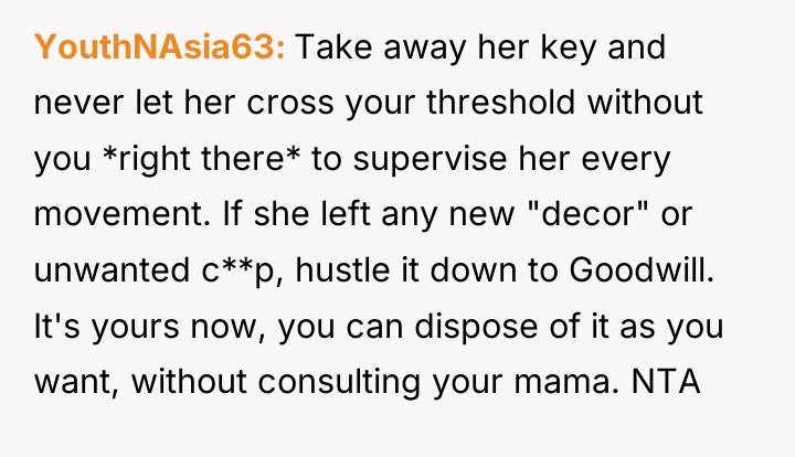 YouthNAsia63 Take away her key and never let her cross...